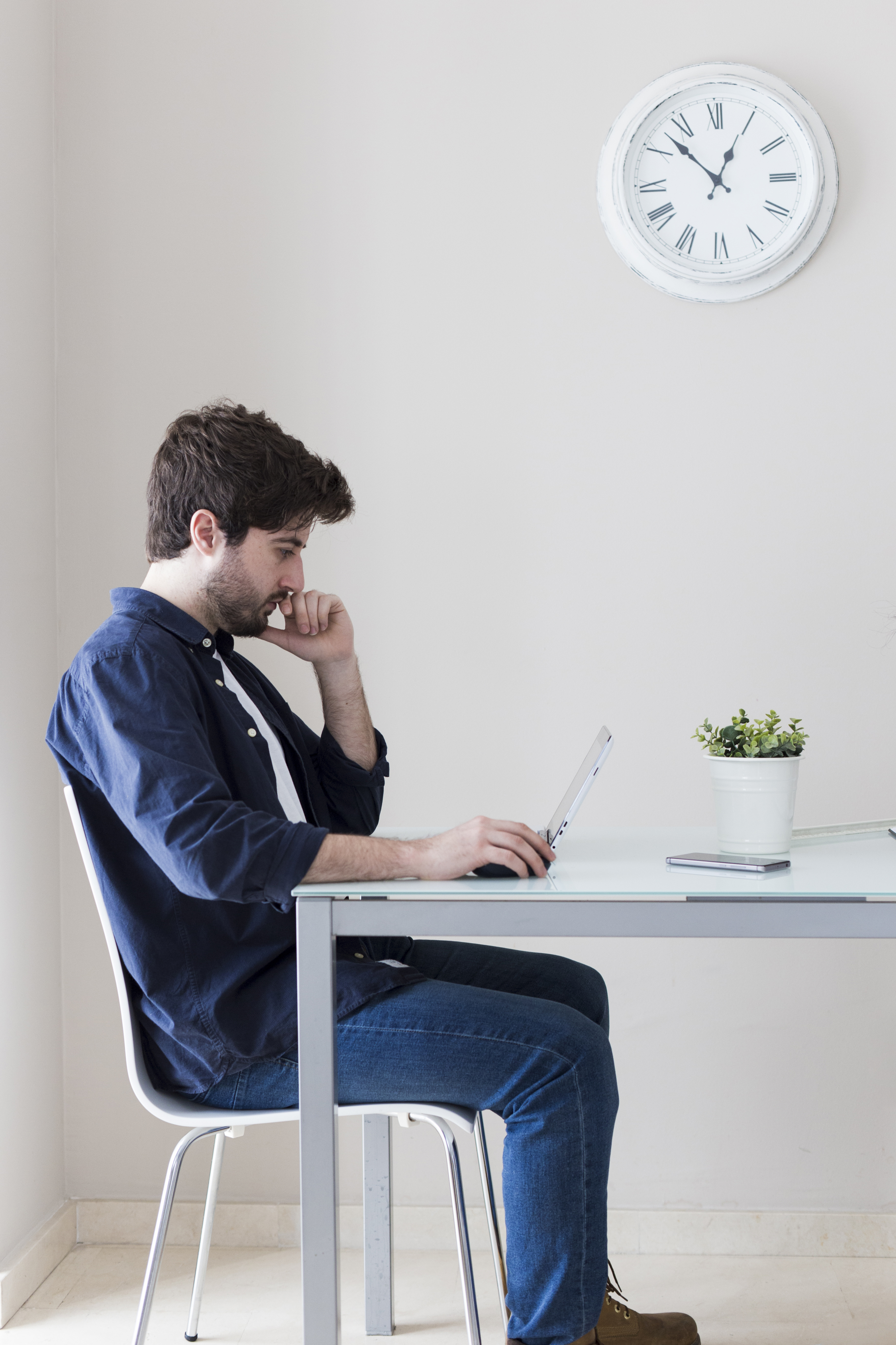 man-using-laptop